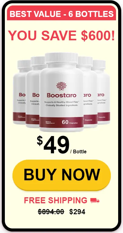 boostaro six bottle price