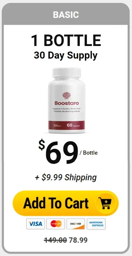 boostaro one bottle price
